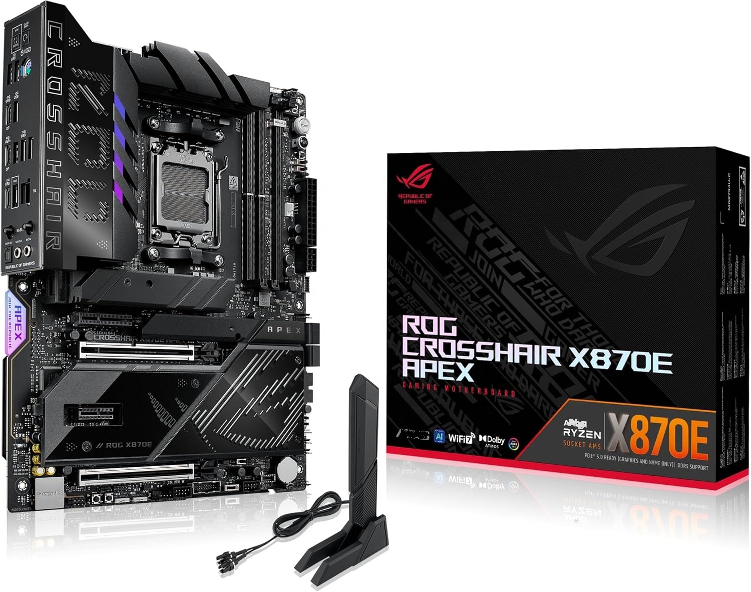 Carte mère Rog Crosshair X870e - X870E Atx Motherboard avis et prix
